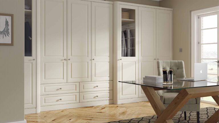 Johnson Interiors - Home Office - Shaker